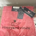 Vineyard Vines Men's Jetty Red Cotton Twill Casual Pants 34 Button Straight Fit — photo 2