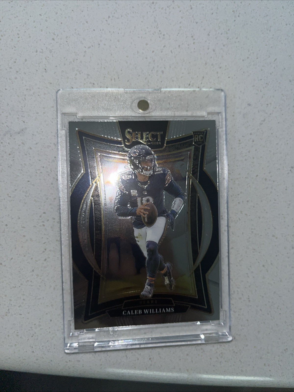 2024 Panini Select - Concourse Caleb Williams #25 Silver Prizm (RC)