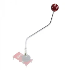 C10 truck F100 23" Swan Neck Retro Chrome Shifter Handle T5 T45 T56 Tremec TKO