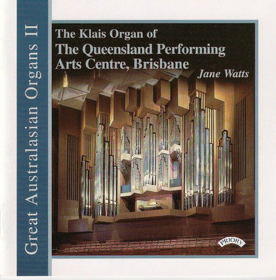 Jane Watts Great Australasian Organs II (CD) Album (UK IMPORT)