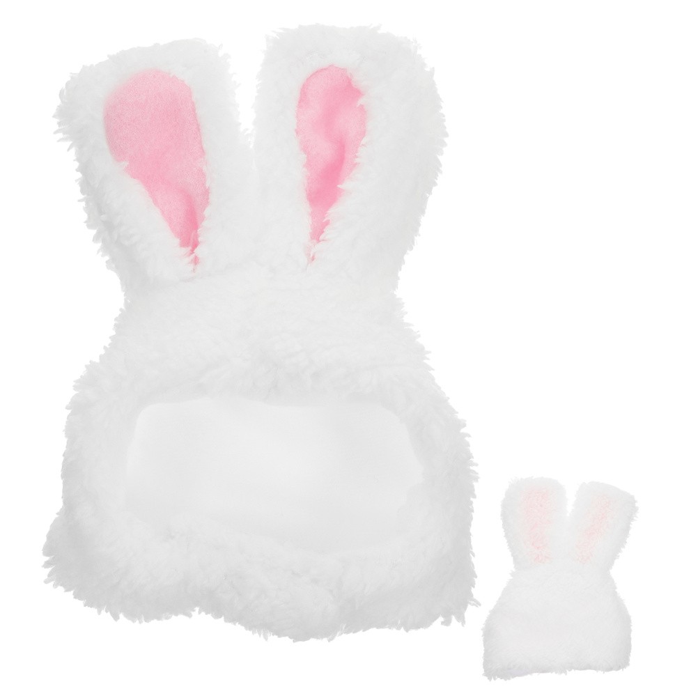 Cappello coniglietto per gatto animale domestico copricapo mini simpatici animali domestici accessori costume