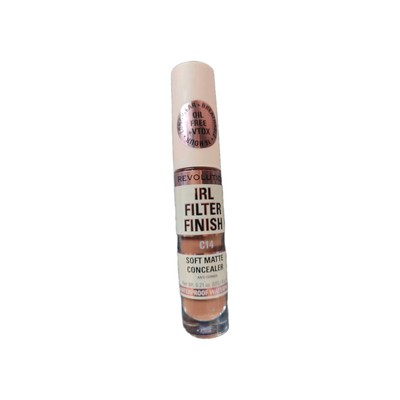 REVOLUTION BEAUTY IRL Filter Finish Soft Matte Concealer C14 waterproof SEALED