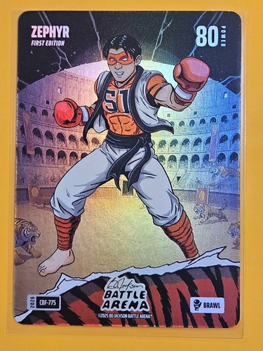 Bo Jackson Battle Arena 2026 Zephyr Colosseum Brawl Battlefoil CBF-775
