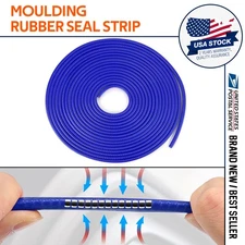 20FT U Shape Rubber Seal Weather Strip Door Edge Moulding Trim For BMW Models