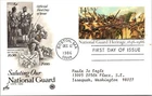 USPS First Day Cover National Guard Heritage 1636-1986 14c Boston MA 1986