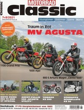 MC2107 + MV Agusta 1100 / 1000 / 900 + Zündapp KS 50 + MOTORRAD CLASSIC 7+8/2021