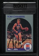 1990-91 NBA Hoops Tom Chambers (Forward on Front) #234 3c7
