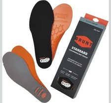 Brunt Standard CUSH'N Insoles - Black Size XL Men's 10.5-11.5
