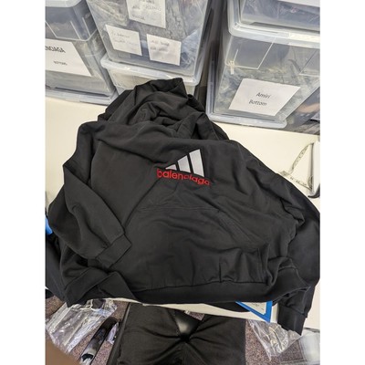Balenciaga X Adidas Hoodies in Black BNWT 3 | eBay