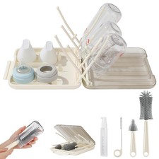 6 in 1 Baby Bottle Brush Set,Bottle Cleaner Brush Kit with Silicone Bottle Br...