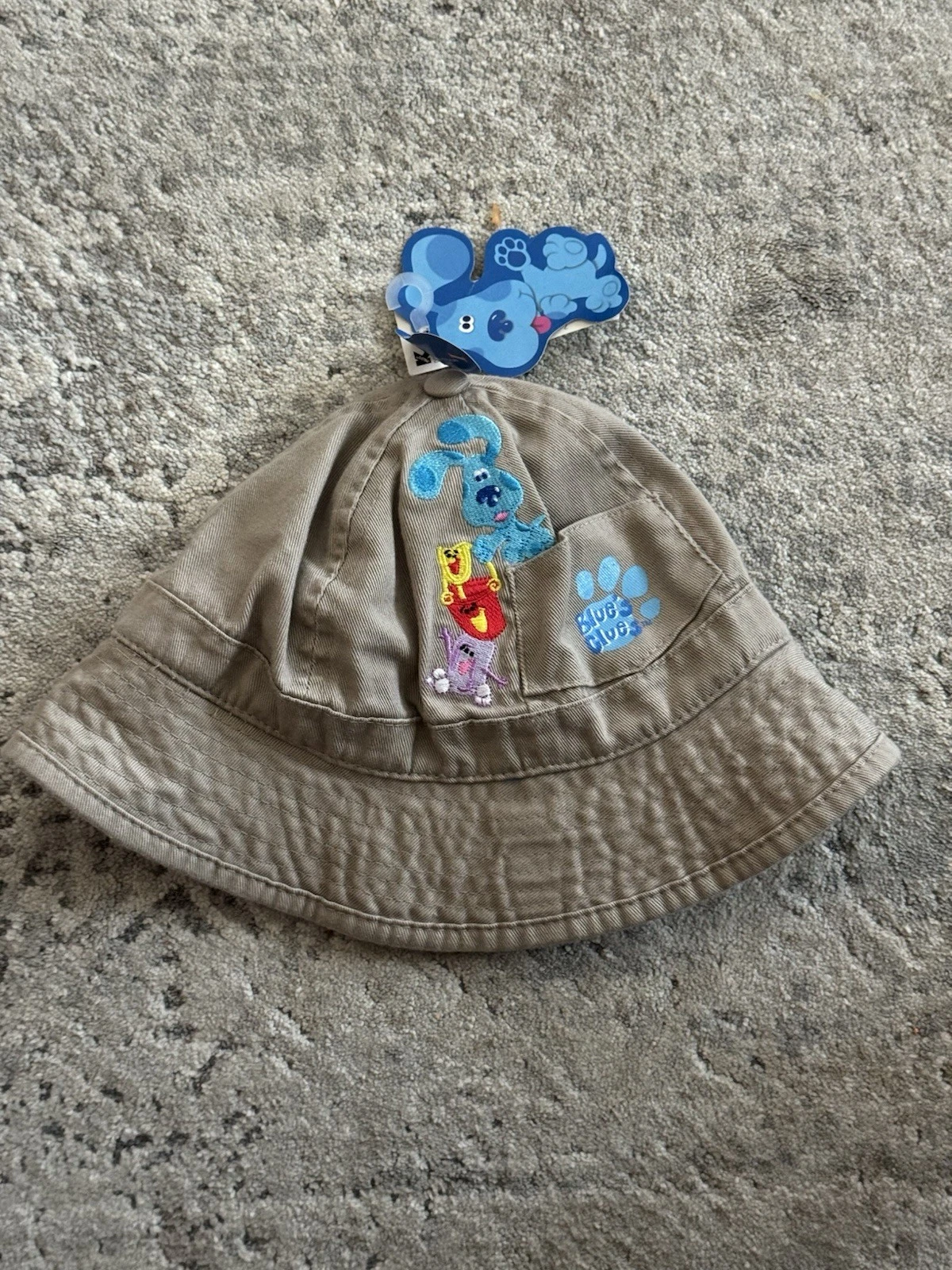 Vintage Y2k Blues Clues Cartoon Embroidered Bucket Hat Toddler Size NWT
Opens in a new window or tab