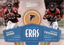 2018 Classics Eras #15 Devonta Freeman Warrick Dunn - FB