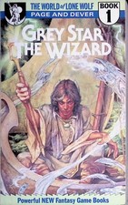 Joe Dever - Grey Star 1 - Grey Star the Wizard - 1./1. Edition - A-/B/B