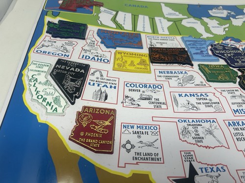 Vintage State Magnet Board & 28 Vintage Magazine FAST Shipping - Picture 6 of 15