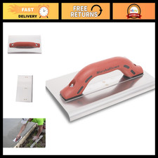Concrete Edger Tool 10x6 Inch Stainless Steel Blade, Made in USA, Heavy Duty Edg