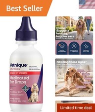 Dog Ear Infection Treatment for Dogs  Cats  Ear Drops 0.2 MicroSilver BG, ...