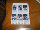 Dallas Cowboys 1993 McDonald’s Game Day Cards two Complete Set #1-3 — photo 8