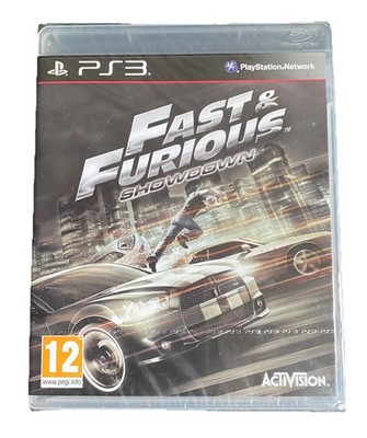 PS3 FAST AND THE FURIOUS SHOWDOWN Videospiel Factory Sealed NEU Playstation 3