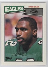 1987 Topps Keith Byars #297 1oa8