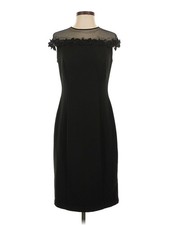 Eliza J Women Black Cocktail Dress 4