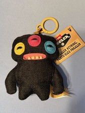 NEW CATCH ME Fuggler key ring Annoyed Alien BLUE BUTT BUTTON FUNNY Ugly Monster