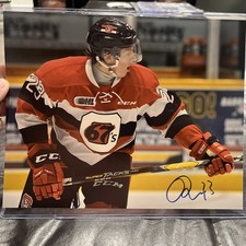 MARCO ROSSI MINNESOTA WILD OTTAWA 67S 8X10 AUTOGRAPHED SIGNED PHOTO WITH COA