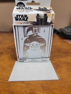 Star Wars Paladone The Mandalorian Disney+ Trivia Quiz Game 100 Questions