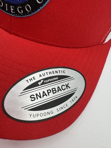 Snap Back Hat Trucker Pacific Beach San Diego Since 1769 New Yupoong - Picture 3 of 8