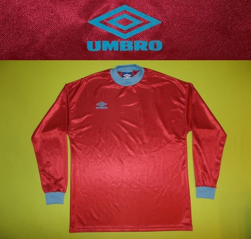 Umbro, VINTAGE Shirt UMBRO (L) PERFECT Trikot home football MADE IN ENGLAND Maroon