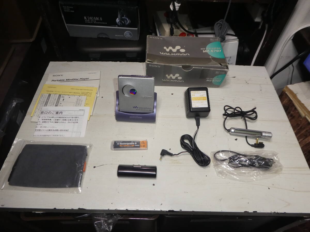 ソニー SONY MZ-E707 MD ウォークマン SONY MZ-E707 MDLP Portable MD Player Walkman Tested Japan | eBay