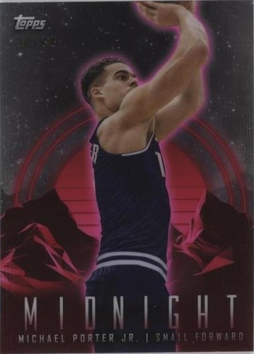 2023-24 Topps Midnight #72 Michael Porter Jr. Zodiac Refractor