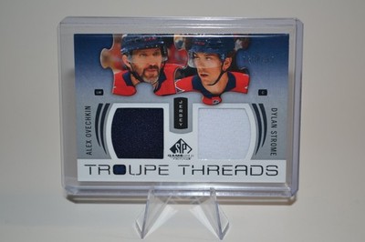 2025-26 SP Game Used Troupe Threads Alexander Ovechkin Dylan Strome /199 #TT-SO