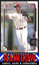 2015 Bowman Draft #43 Blake Trahan Cincinnati Reds