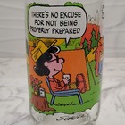 Vintage McDonald's 1983 Camp Snoopy Peanuts Character Glass — photo 5
