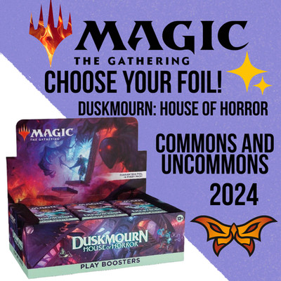 Magic The Gathering Duskmourn: House of Horrors | Basic Foils | Pick Your Card