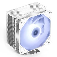 SE-224-XTS White CPU Cooler For Desktop 4 Heatpipes CPU Air Cooler White LED ...