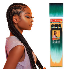 X-Pression Prestretched Braiding Hair - 3X Braid 58 Inch All Kanekalon Flame Ret