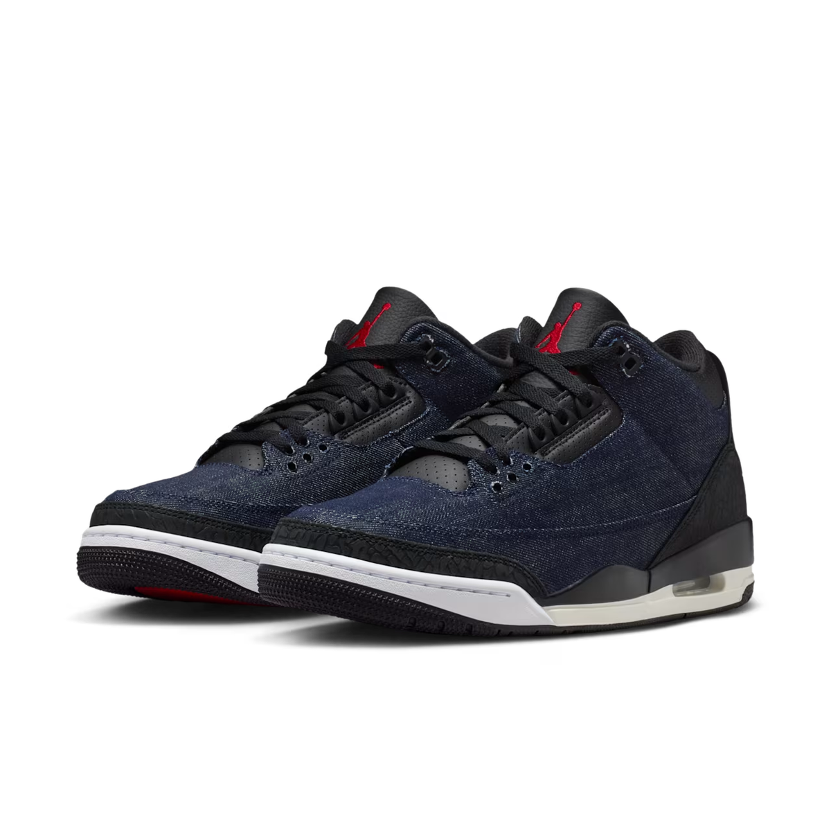 Size 8.5 - Levi's x Air Jordan 3 Retro SP Denim Blue for sale