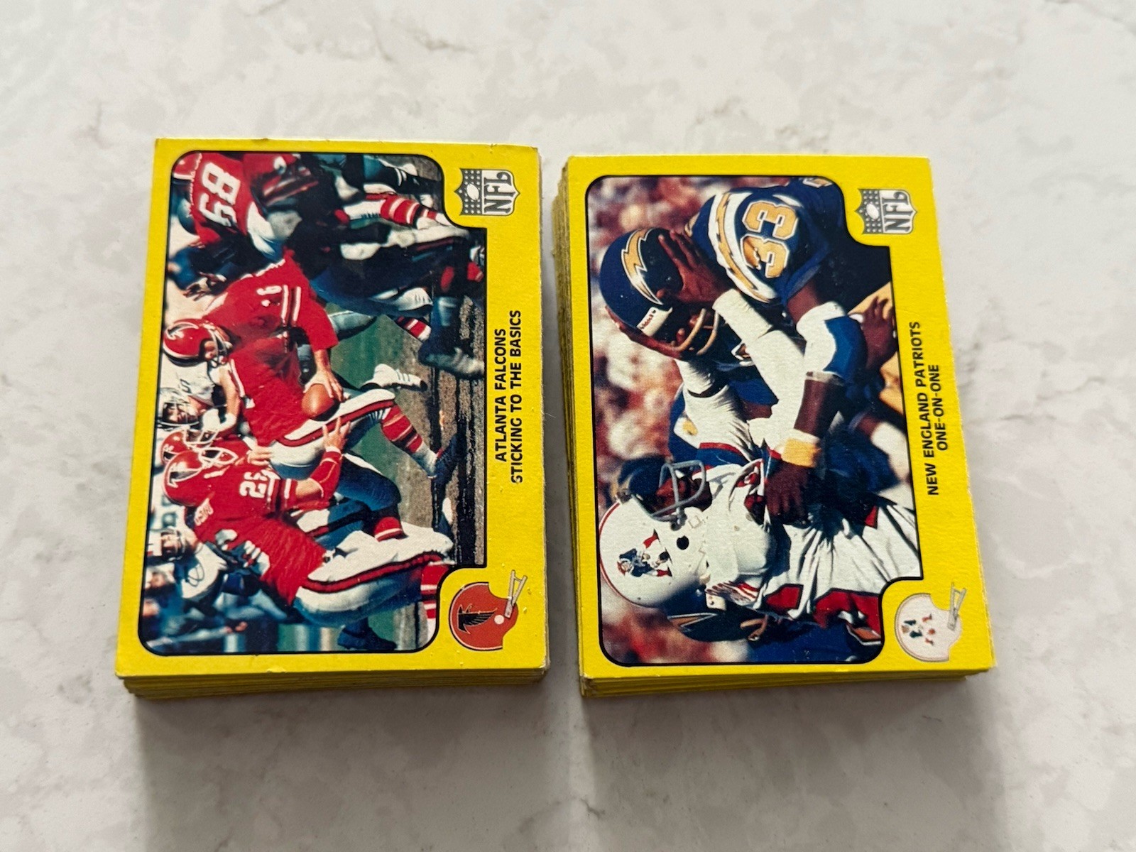 1978 Fleer Team Action Football Card #s 1-68 -You Pick- NFL Trading Cards