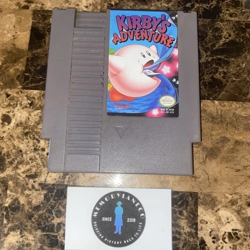 Kirby's Adventure (Nintendo NES Entertainment System, 1993) Tested and Working