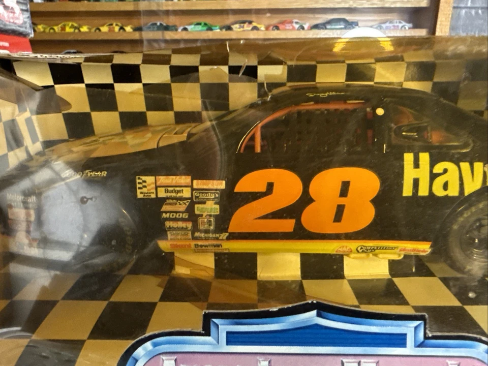 Davey Allison 1992 Havoline Nascar 1:18 литая модель ERTL American Muscle Thunderbird - Изображение 4 из 4