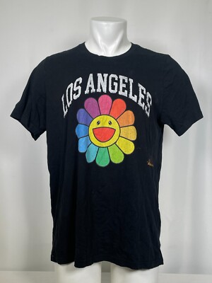 Takashi Murakami ComplexCon Los Angeles Flower Logo T-Shirt Men's