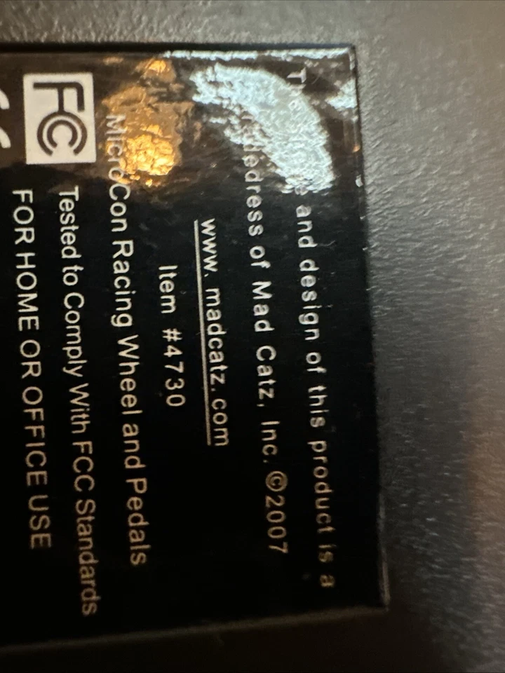 xbox steering wheel and pedals - Image 4 of 4