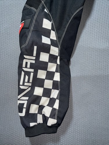 O'Neal Motocross Pants Team Race Issue Adult Size 28 Black, Red, White and Blue - Picture 14 of 16