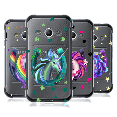 OFFICIAL ROSE KHAN UNICORN HORSESHOE SOFT GEL CASE FOR SAMSUNG PHONES 4
