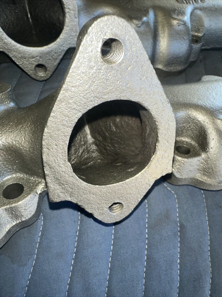 Chevrolet Corvette Belair 1955 1956 265 V8 colectores de escape 150 210 Chevy OEM Foto 3 de 4