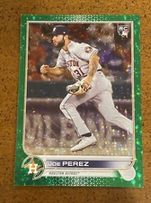 2022 Update Base Green Ice Foil #US234 Joe Perez /499 - Houston Astros