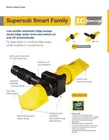 Whale Auto Bilge Pump Supersub Smart 650 GPH 12V SS5212 Non Return Valve Boat
