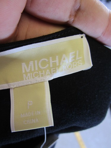 Michael Kors Mini Dress Womens P Petites Navy Black NEW - Picture 7 of 10