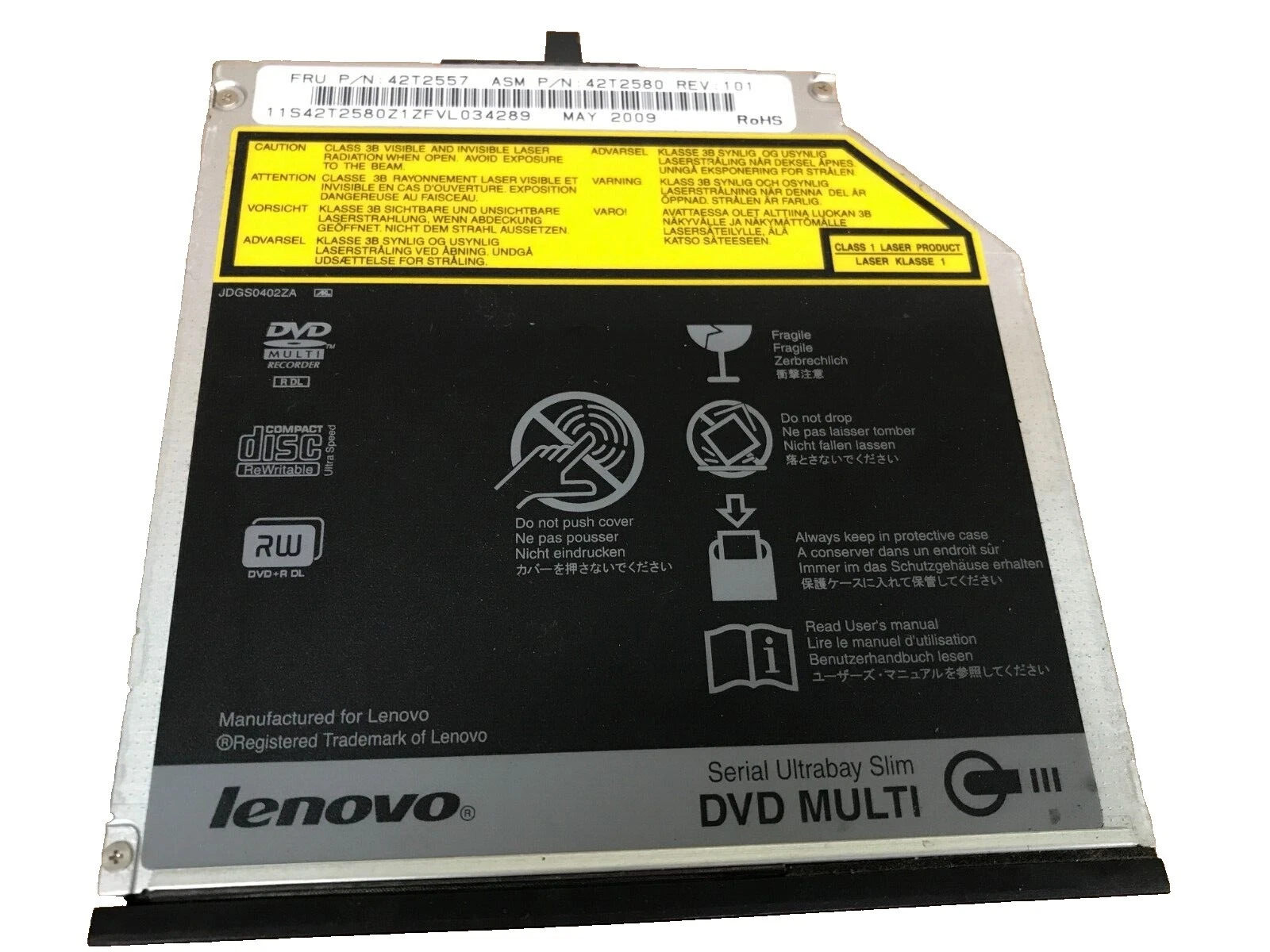 Ordenador de casa Lenovo Blank CD, DVD y Blu-ray
